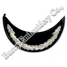 Hands Embroidered Cap Visor